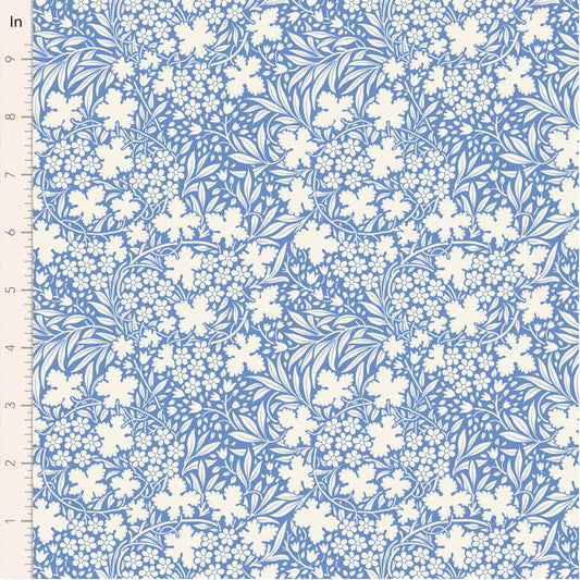 Something Blue Blushbloom Blue 100668 by Tilda (sold in 25cm increments)