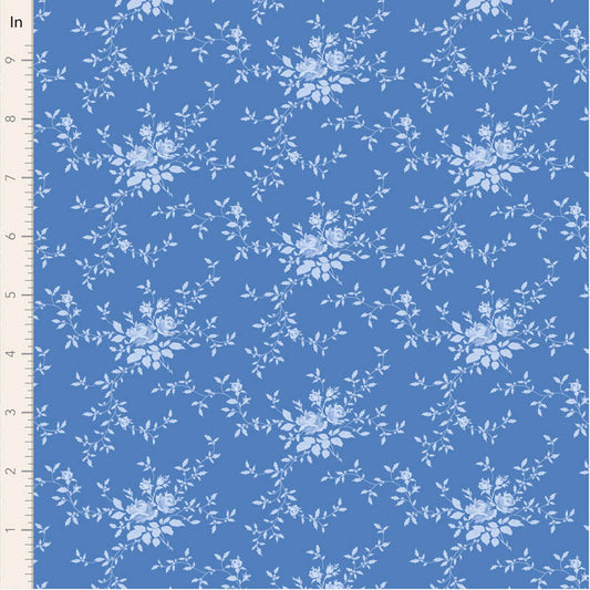 Something Blue Noel Cornflower 100671 by Tilda (sold in 25cm increments)