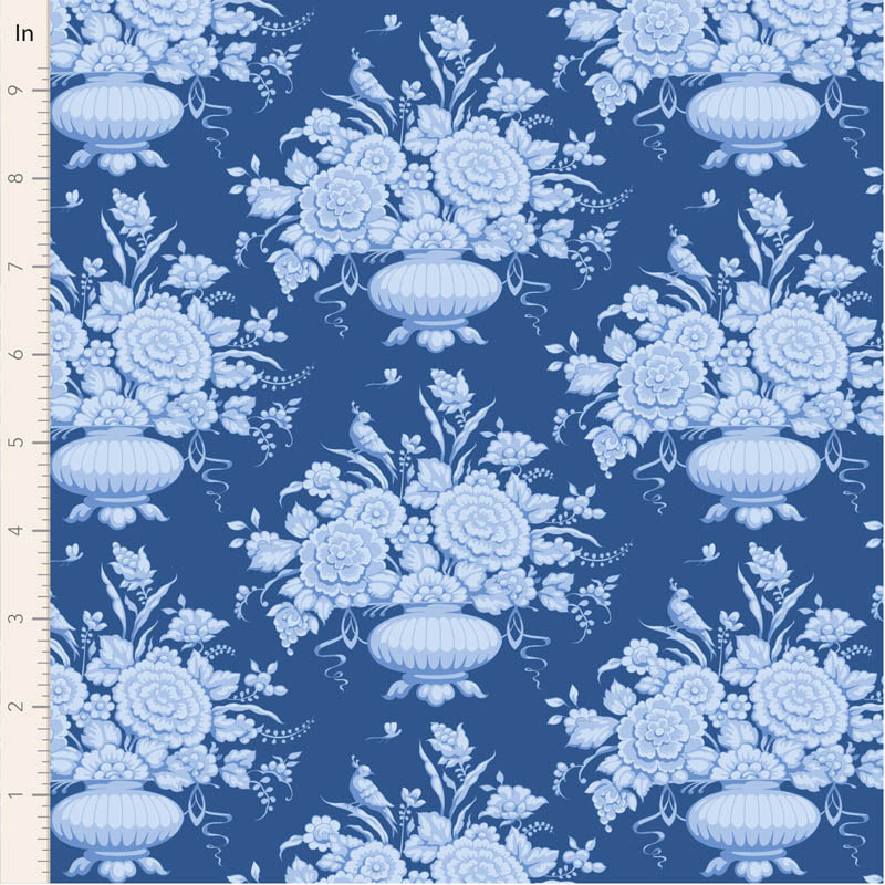 Something Blue Afina Denim 100672 by Tilda (sold in 25cm increments)