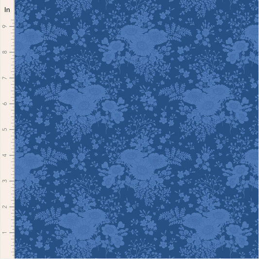 Something Blue Isolde Night 100673 by Tilda (sold in 25cm increments)