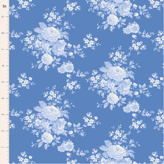 Something Blue Carol Cornflower 100674 by Tilda (sold in 25cm increments)