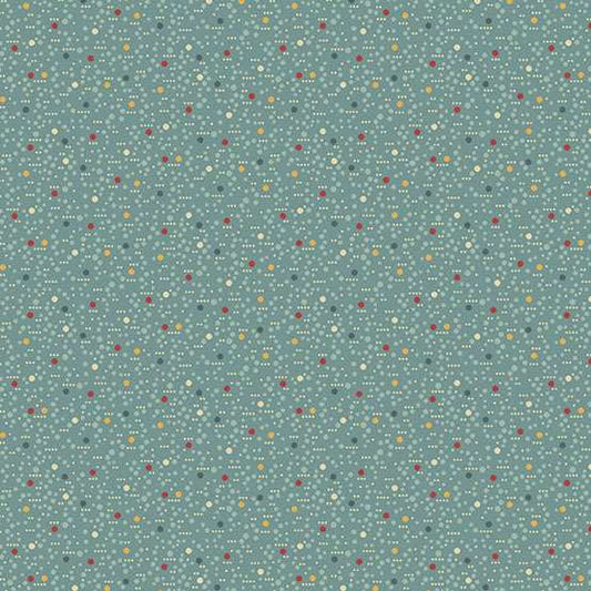 Farmers Daughter Dewdrop Indian Ocean A10079B by Laundry Basket Quilts for Andover (sold in 25cm Increments)