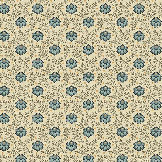 Farmers Daughter Milkweed Lilac A1089L by Laundry Basket Quilts for Andover (sold in 25cm Increments)