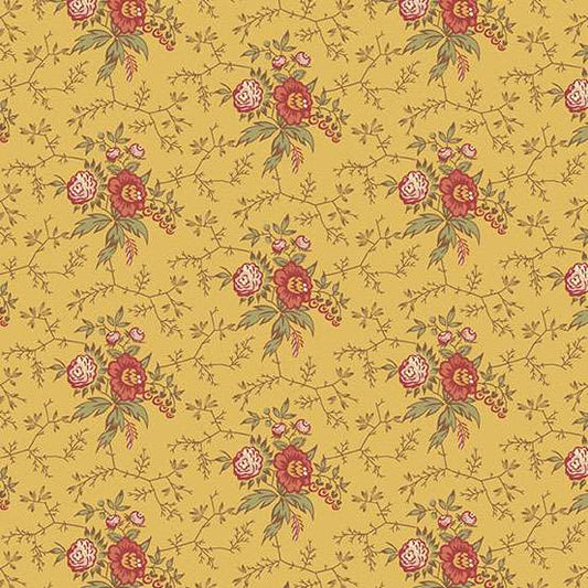 Farmers Daughter Bramble Spanish Moss A1090Y by Laundry Basket Quilts for Andover (sold in 25cm Increments)