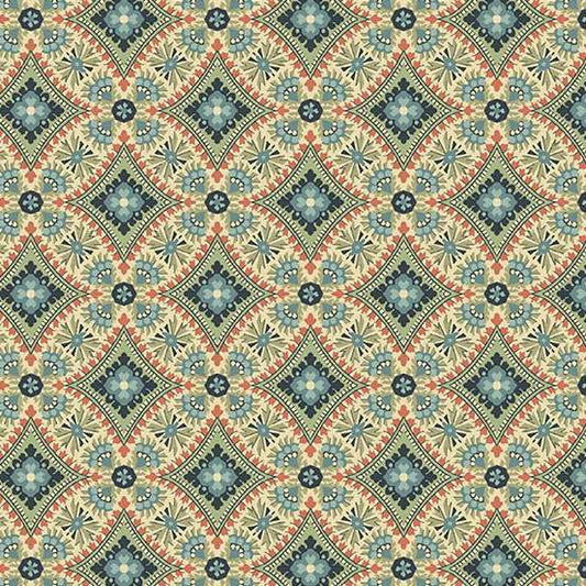 Farmers Daughter Amberfields Biscotti A1091B by Laundry Basket Quilts for Andover (sold in 25cm Increments)