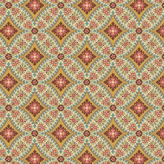 Farmers Daughter Amberfields Sky Blue A1091R by Laundry Basket Quilts for Andover (sold in 25cm Increments)