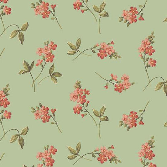 Farmers Daughter Cornflower Shortbread A1092G by Laundry Basket Quilts for Andover (sold in 25cm Increments)