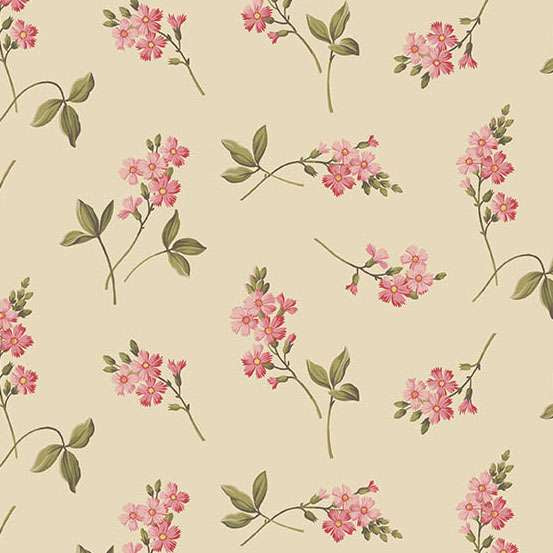 Farmers Daughter Cornflower Midnight A1092L by Laundry Basket Quilts for Andover (sold in 25cm Increments)