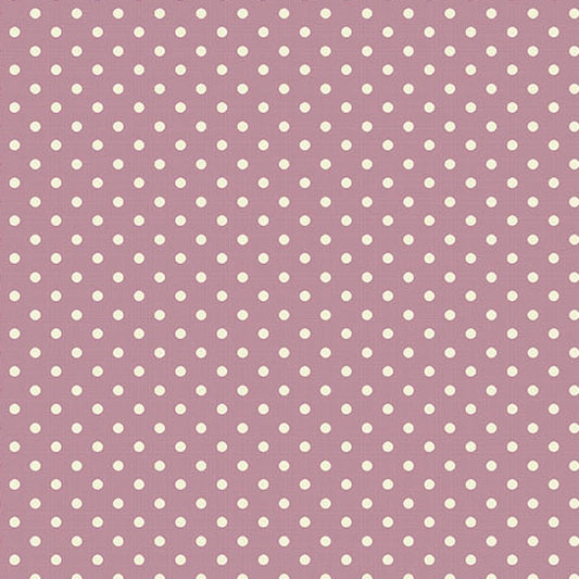 Quiltessential Mini Dot Petunia A10453LP by Laundry Basket Quilts for Andover Fabrics (sold in 25cm increments)