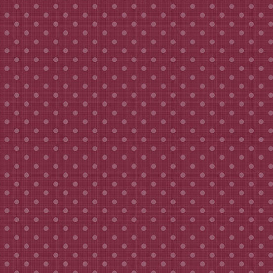 Quiltessential Mini Dot Plum A10453P by Laundry Basket Quilts for Andover Fabrics (sold in 25cm increments)
