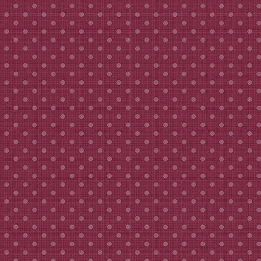 Quiltessential Mini Dot Plum A10453P by Laundry Basket Quilts for Andover Fabrics (sold in 25cm increments)