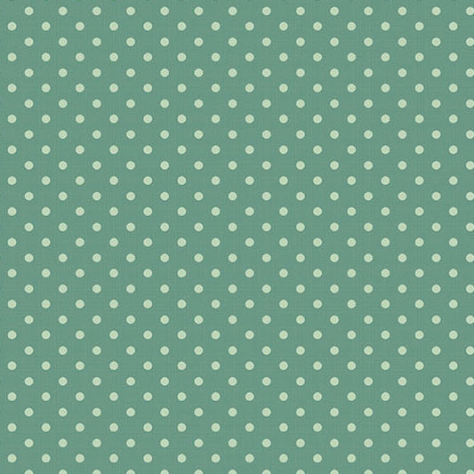 Quiltessential Mini Dot Lichen A10453T by Laundry Basket Quilts for Andover Fabrics (sold in 25cm increments)