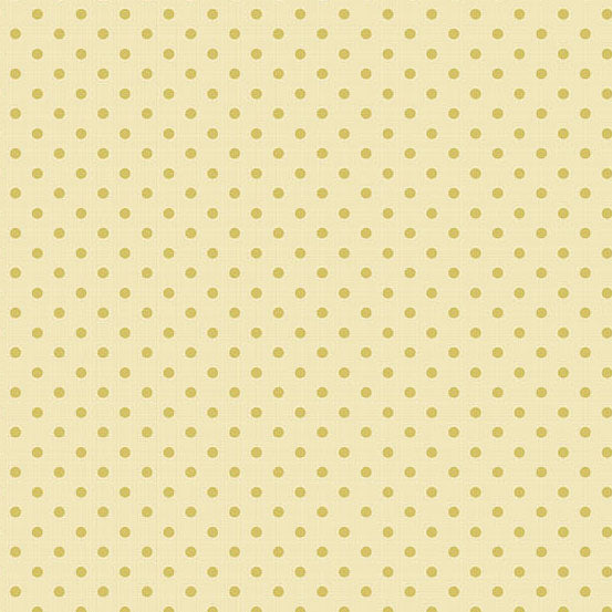 Quiltessential Mini Dot Sunny A10453Y by Laundry Basket Quilts for Andover Fabrics (sold in 25cm increments)