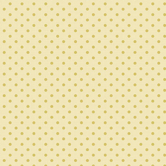 Quiltessential Mini Dot Sunny A10453Y by Laundry Basket Quilts for Andover Fabrics (sold in 25cm increments)