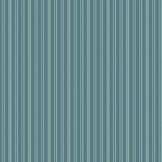 Quiltessential Mini Double Stripe Indigo A10455B by Laundry Basket Quilts for Andover Fabrics (sold in 25cm increments)