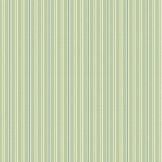 Quiltessential Mini Double Stripe Matcha A10455G by Laundry Basket Quilts for Andover Fabrics (sold in 25cm increments)