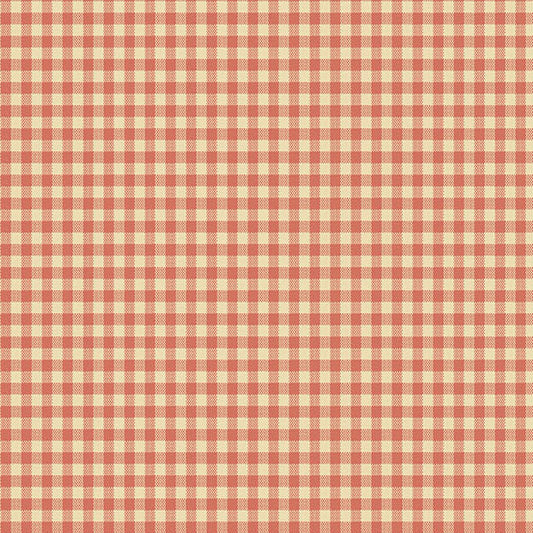 Quiltessential Mini Gingham Tiger A10456LO by Laundry Basket Quilts for Andover Fabrics (sold in 25cm increments)