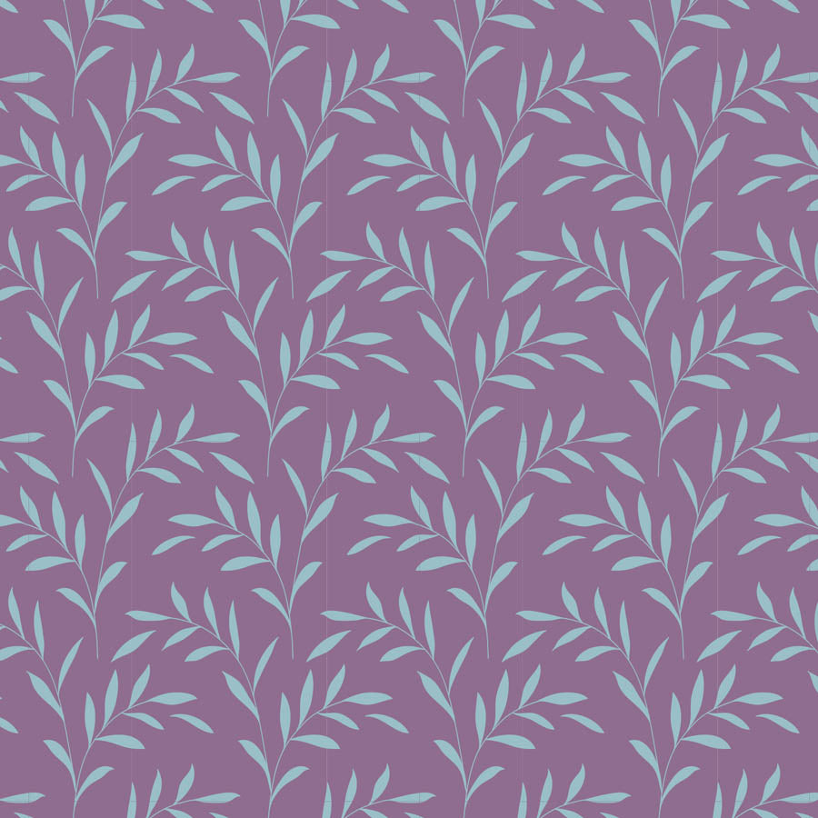 Hibernation Olive Branch Lavender 110085 by Tilda (sold in 25cm increments)