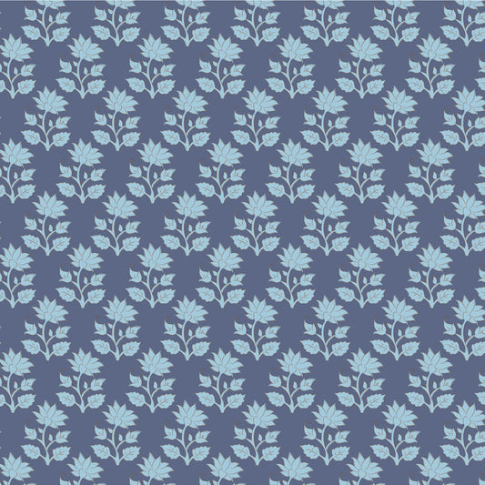 Sanctuary Mira Blue 110109 by Tilda Fabrics (sold in 25cm increments)