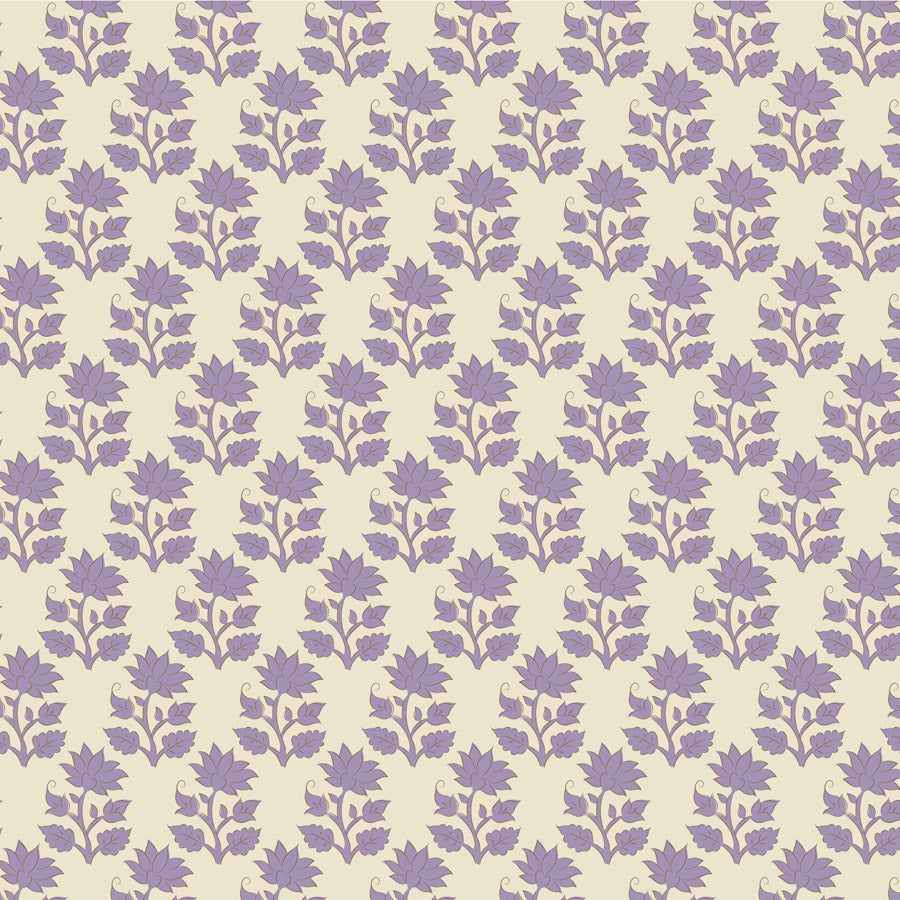 Sanctuary Mira Lavender 110110 by Tilda Fabrics (sold in 25cm increments)