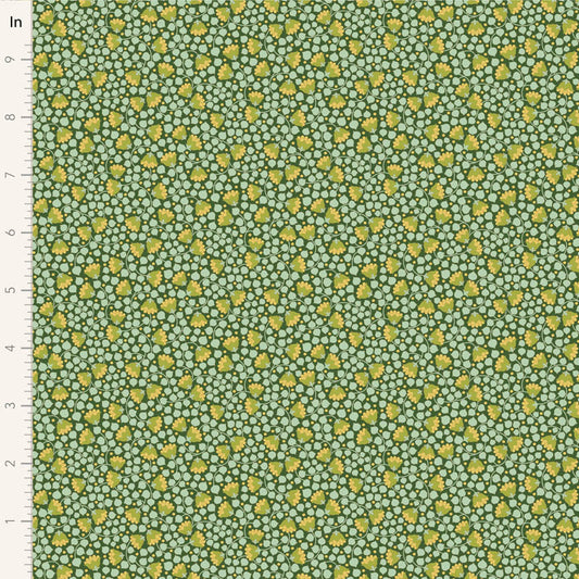 Wallflower Bellflower Blender Pine 110127 by Tilda (sold in 25cm increments)