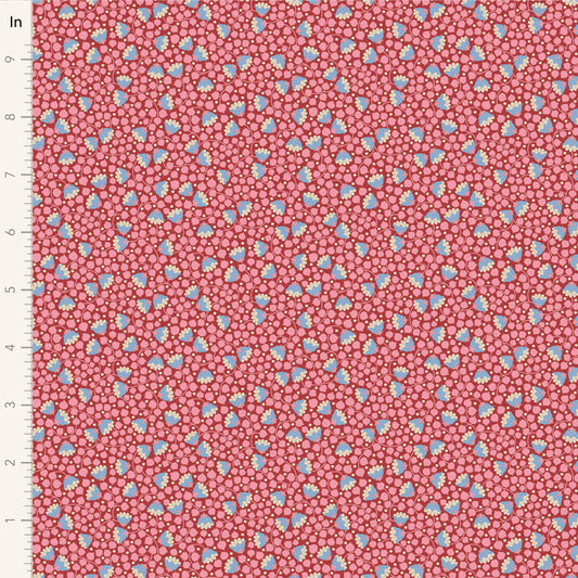 Wallflower Bellflower Blender Pink 110129 by Tilda (sold in 25cm increments)