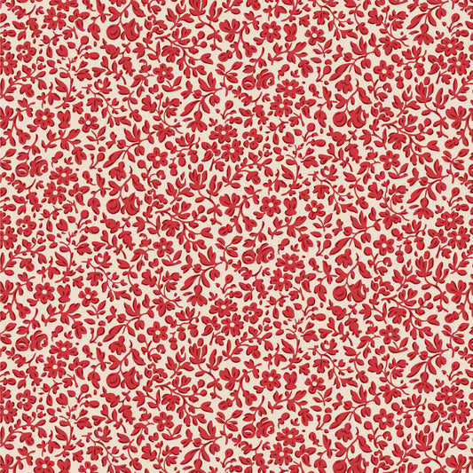 Tilda Merry Little Christmas Eve Red 110138 (sold in 25cm increments)