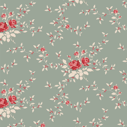 Tilda Merry Little Christmas Noel Duckegg 110141 (sold in 25cm increments)