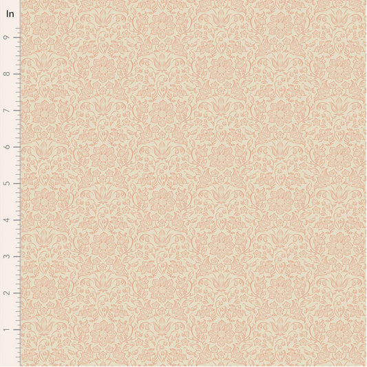 Songbird Blender Lila Peach 110150 by Tilda (sold in 25cm increments)