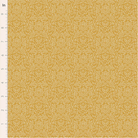 Songbird Blender Lila Mustard 110161 by Tilda (sold in 25cm increments)