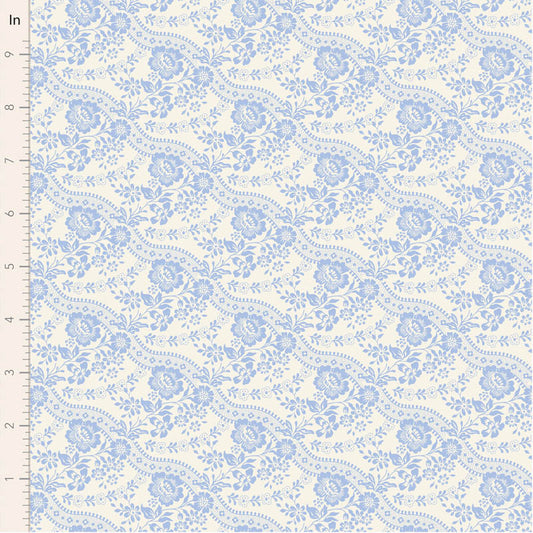 Something Blue Co-ord Celeste Sky 110162 by Tilda (sold in 25cm increments)