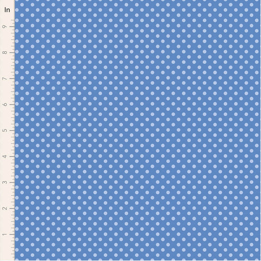 Something Blue Co-ord Dorothy Blue 110166 by Tilda (sold in 25cm increments)