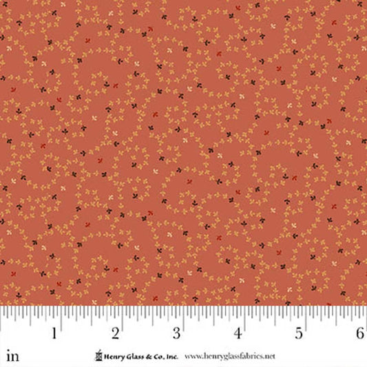 Flower Pot Prints Meandering Vines Pink 1110-22 by Kim Diehl for Henry Glass Fabrics (sold in 25cm increments)