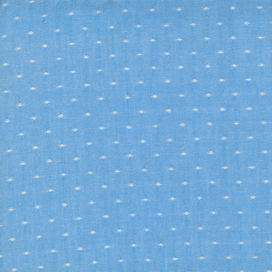 Denim and Daisies Wovens Stonewashed Dot M1222215 by Fig Tree & Co for Moda fabrics (sold in 25cm increments)