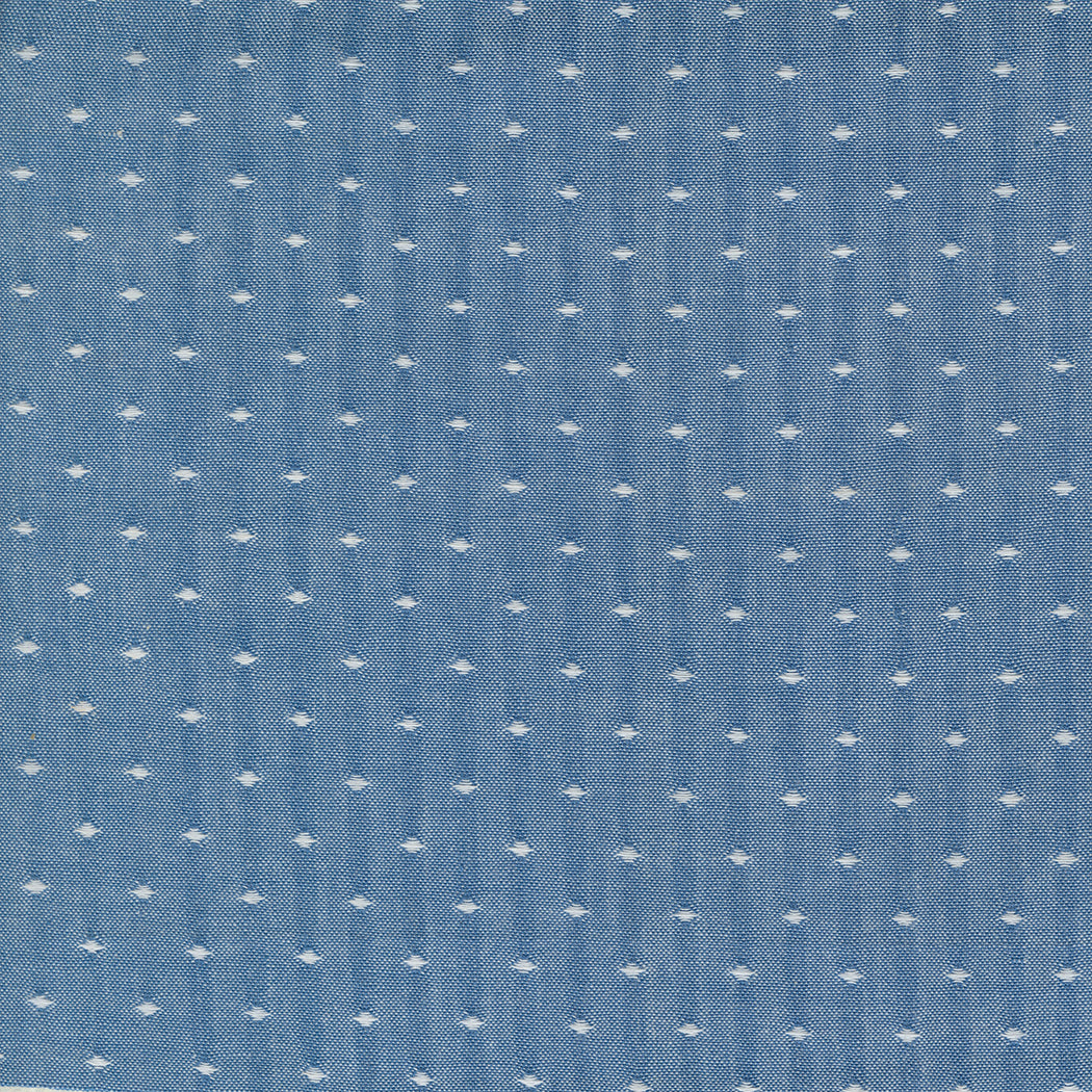 Denim and Daisies Wovens Bluejean Dot M1222219 by Fig Tree & Co for Moda fabrics (sold in 25cm increments)