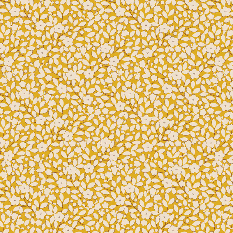 Creating Memories Spring Avery Yellow by Tilda (sold in 25cm increments)