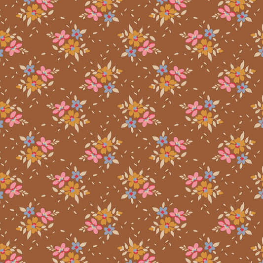 Creating Memories Autumn Frida Brown by Tilda (sold in 25cm increments)