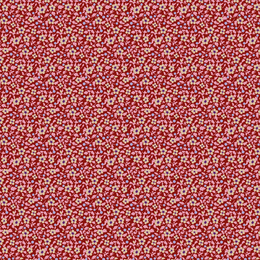 Brie Basics Red 130149 by Tilda (sold in 25cm increments)
