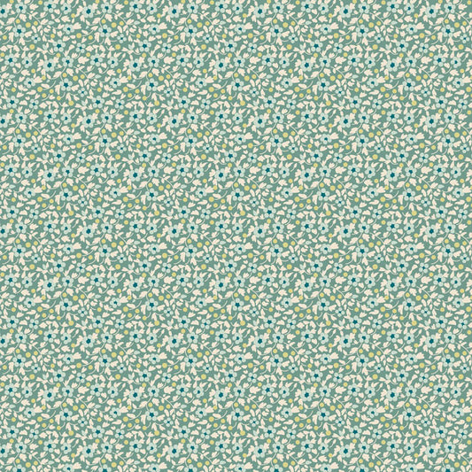 Brie Basics Teal 130191 by Tilda (sold in 25cm increments)