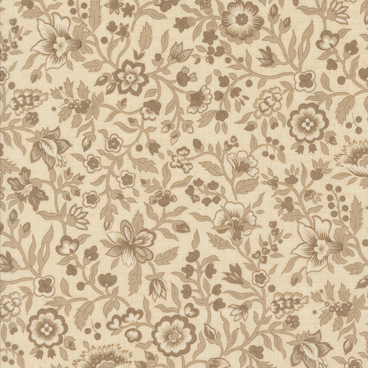 Sacre Bleu Jardinage Floral Pearl M1397111 by French General for Moda fabrics (sold in 25cm increments)