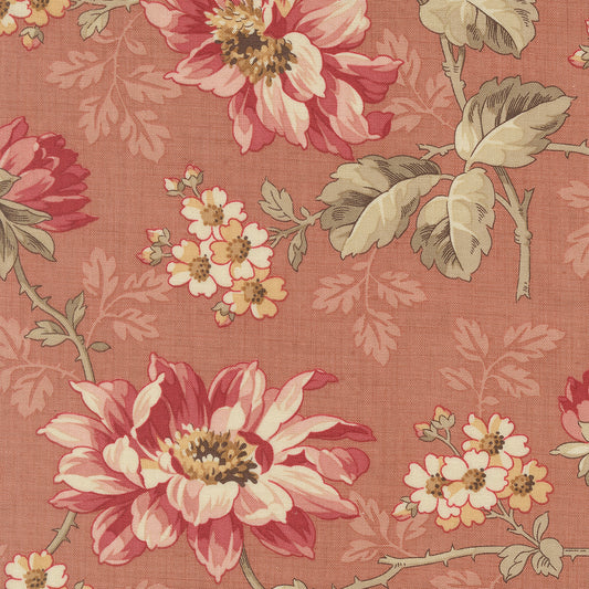 Joie De Vivre Angelique Floral Clay M1398015 by French General for Moda Fabrics (sold in 25cm increments)