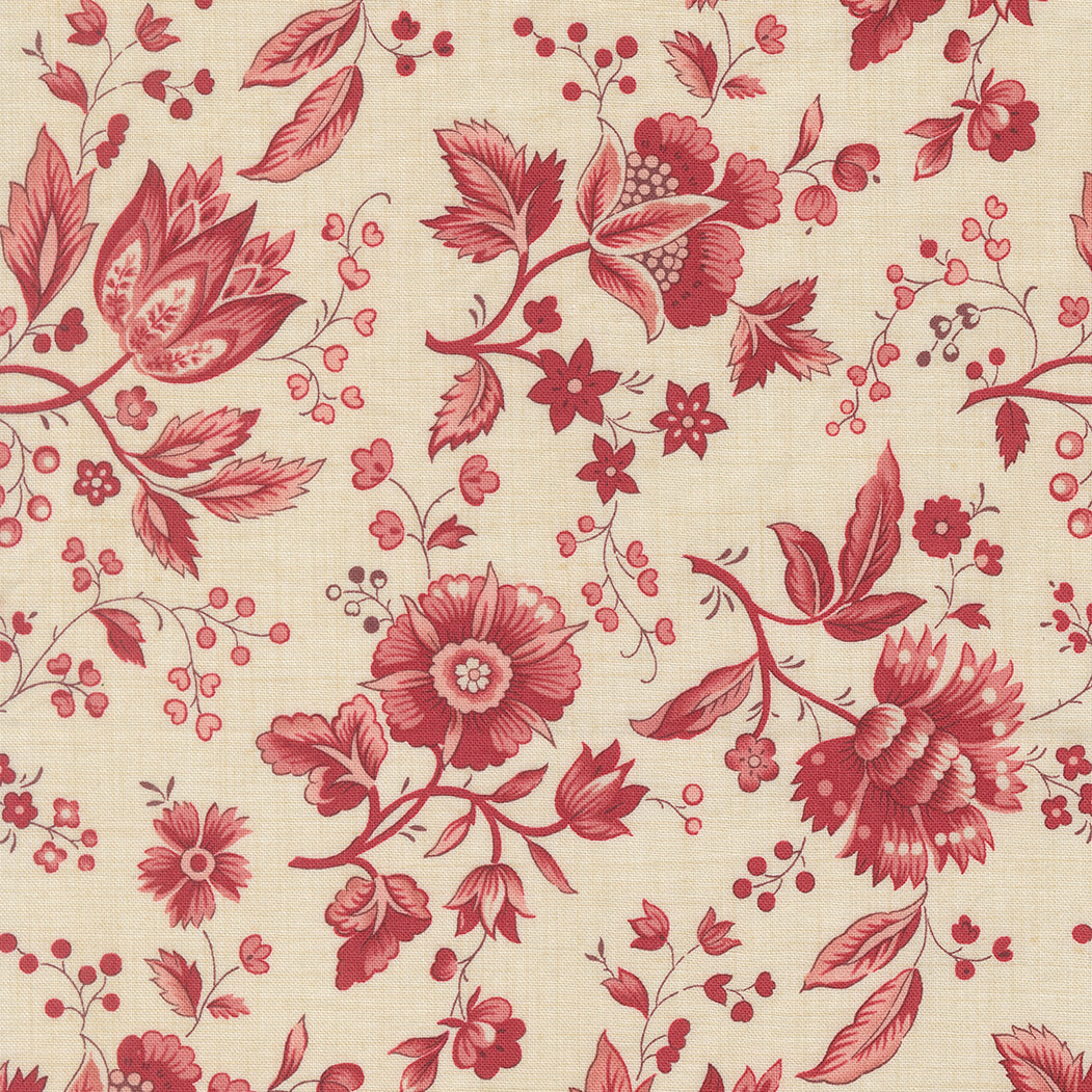 Joie De Vivre Rural Jardin Pearl M1398211 by French General for Moda Fabrics (sold in 25cm increments)