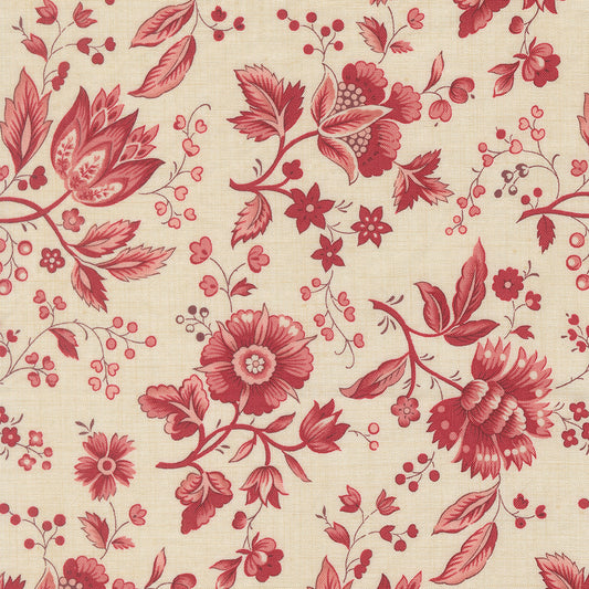 Joie De Vivre Rural Jardin Pearl M1398211 by French General for Moda Fabrics (sold in 25cm increments)