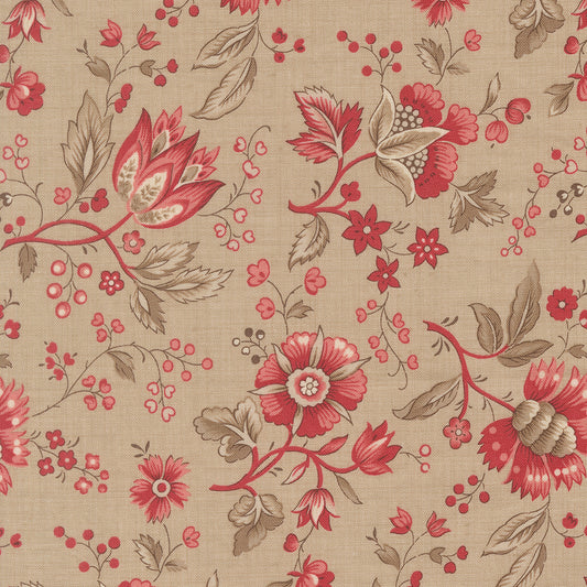Joie De Vivre Rural Jardin Roche M1398215 by French General for Moda Fabrics (sold in 25cm increments)