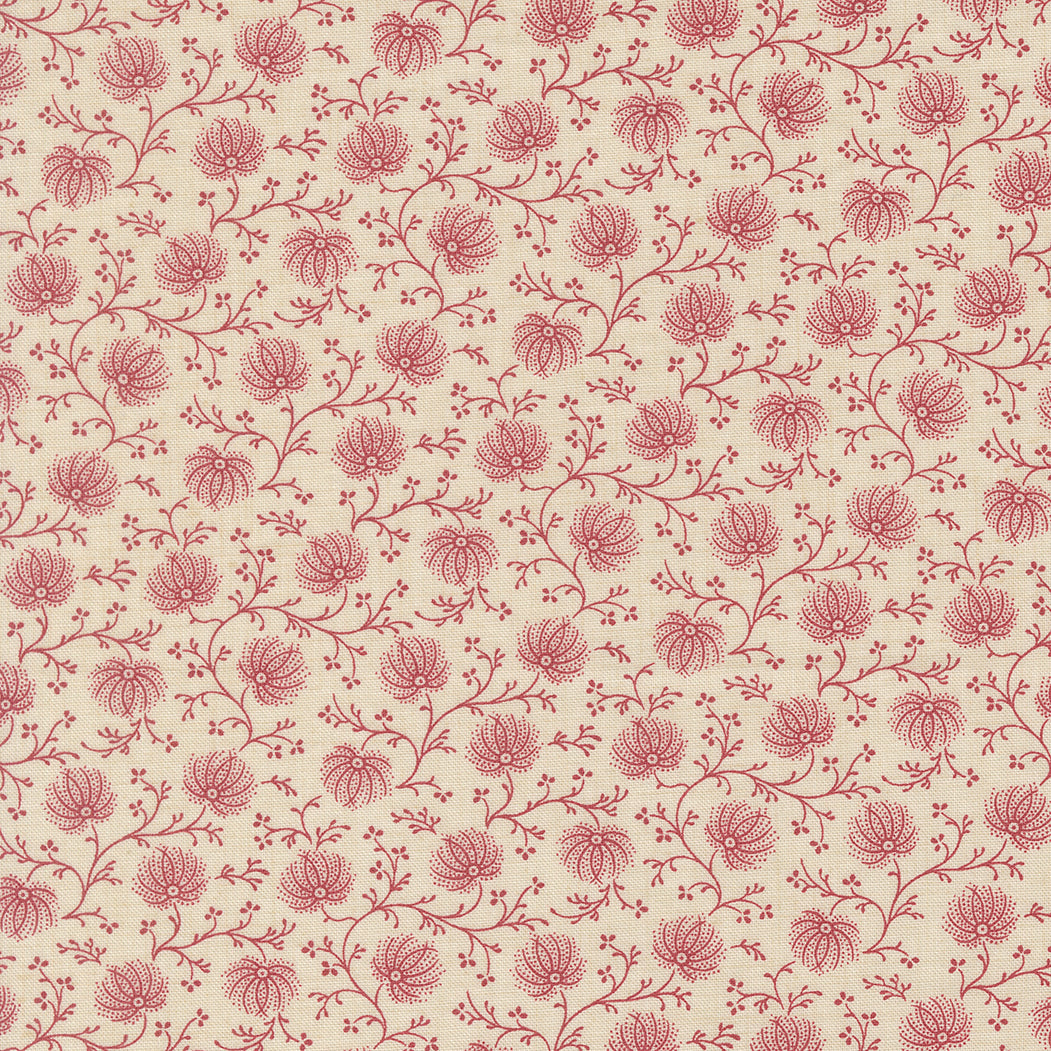 Joie De Vivre Campanule Blender Pearl M1398611 French General for Moda Fabrics (sold in 25cm increments)