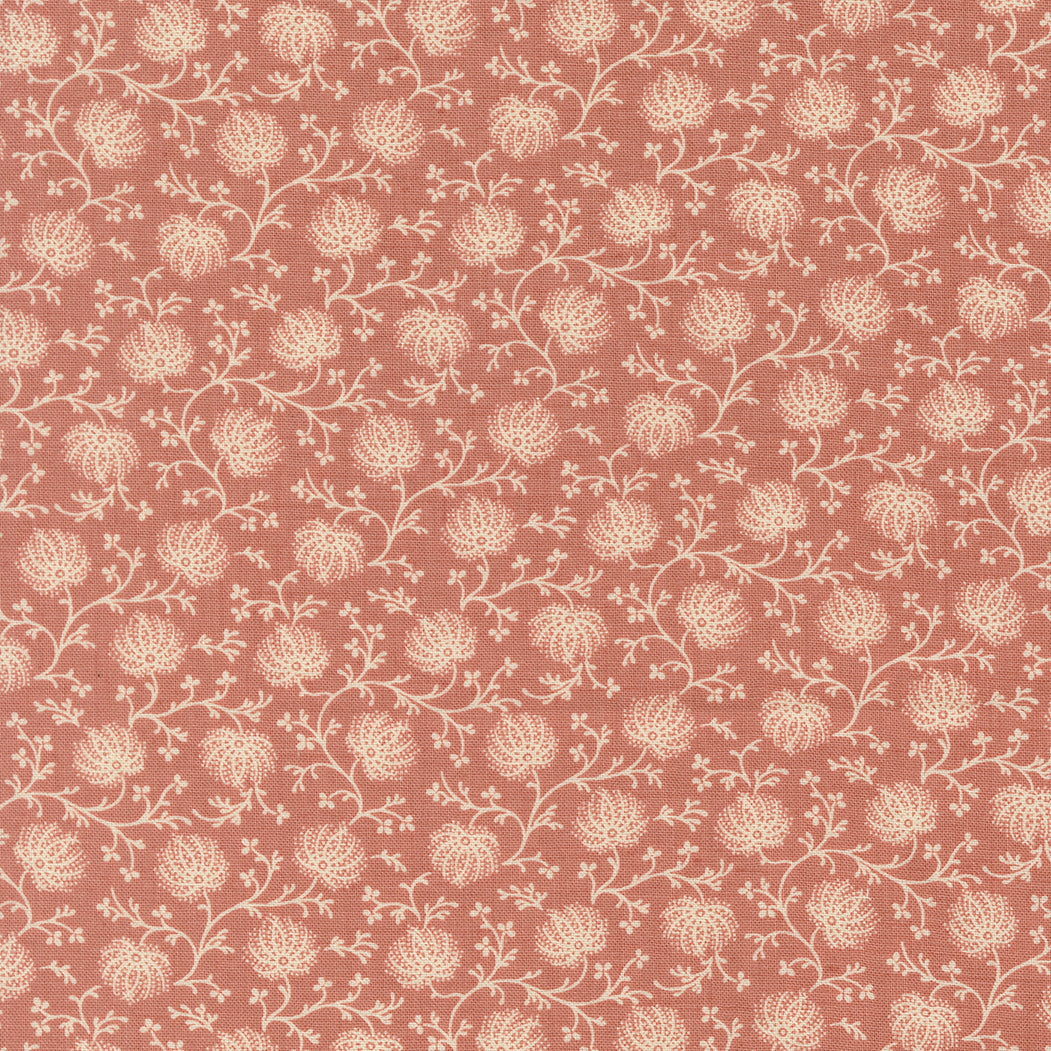 Joie De Vivre Campanule Blender Clay M1398616 French General for Moda Fabrics (sold in 25cm increments)