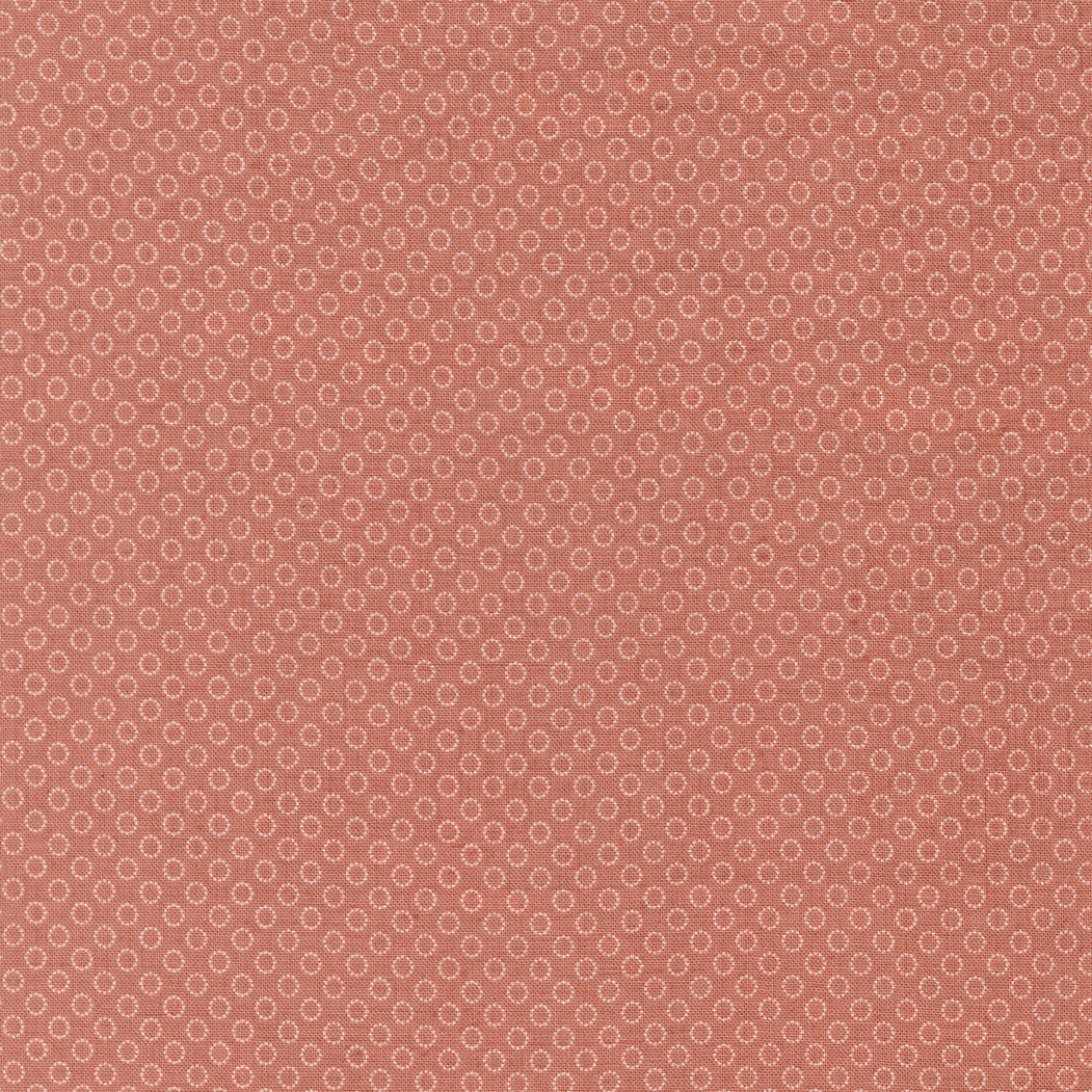 Joie De Vivre Button D'Or Clay M1398716 French General for Moda Fabrics (sold in 25cm increments)