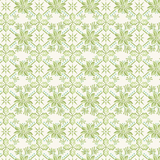 Sugarberry Winter Foliage Cream A1463L by Andover Fabrics (sold in 25cm increments)