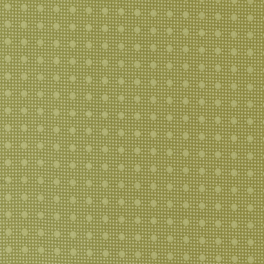 Union Square Green Dots M1495613 by Minick and Simpson for Moda (sold in 25cm increments)