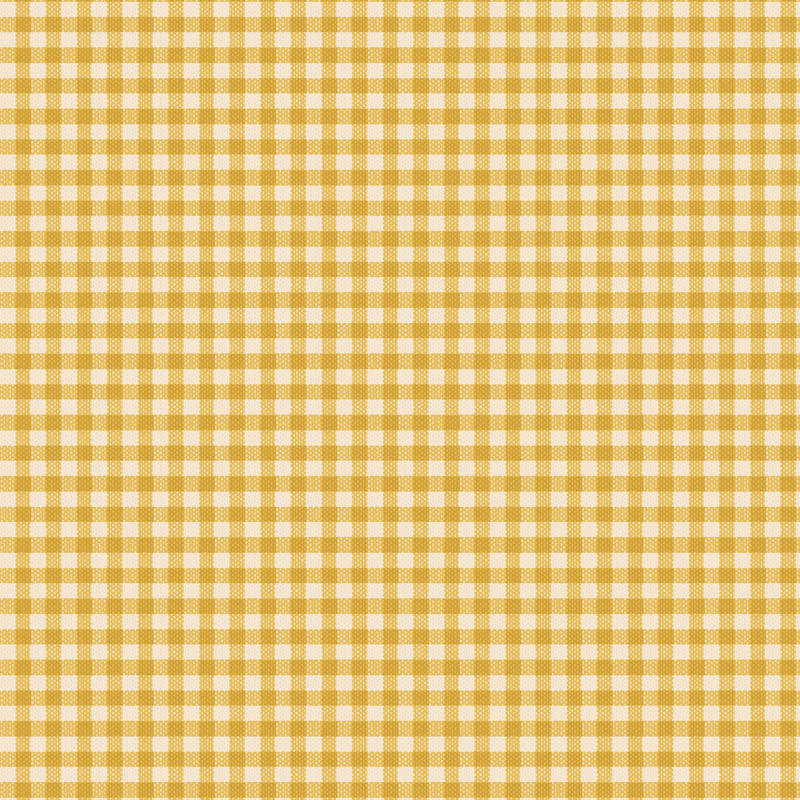 Creating Memories Spring Gingham Yellow by Tilda (sold in 25cm increments)